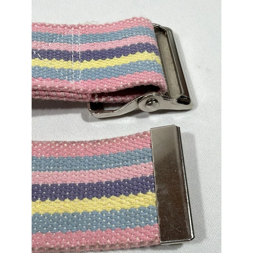 Cow Cow Transfer Gait Belt 54 Inch Pastel Cotton Medical Assist Belt